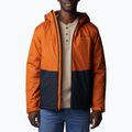 Giacca invernale Columbia Point Park Insulated, calda, rame/nera, da uomo 3