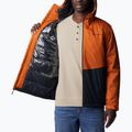 Giacca invernale Columbia Point Park Insulated, calda, rame/nera, da uomo 5