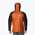 Piumino Columbia Platinum Peak da uomo con cappuccio caldo rame/nero 3