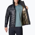 Piumino Columbia Platinum Peak da uomo con cappuccio nero 4