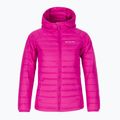 Piumino Columbia Powder Lite con cappuccio fucsia selvaggio per bambino