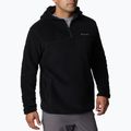 Felpa da trekking Columbia Rugged Ridge III Sherpa nera da uomo 4
