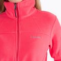 Felpa in pile Columbia Fast Trek II da donna, rosa arancio 5