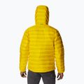 Piumino Columbia Pebble Peak Uomo con cappuccio laser lemon 2