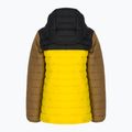 Piumino Columbia Powder Lite con cappuccio laser lemon/nero/delta per bambini 2