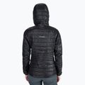 Piumino Columbia Platinum Peak donna con cappuccio nero 4