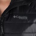 Piumino Columbia Platinum Peak donna con cappuccio nero 6