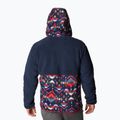 Felpa Columbia Backbowl Sherpa in pile coll navy/coll navy stampa rocky mtn da uomo 2