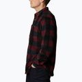 Camicia Columbia Flare Gun Fleece da uomo a quadri multipli in sambuco 3