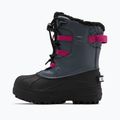 Columbia Bugaboot Celsius Stivali da neve per bambini grafite/fucsia selvatico 12
