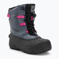 Columbia Bugaboot Celsius Stivali da neve per bambini grafite/fucsia selvatico