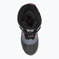 Columbia Bugaboot Celsius Stivali da neve per bambini grafite/fucsia selvatico 6