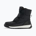 Sorel Whitney II Strap WP junior stivali da neve nero/sale marino 8