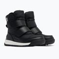Sorel Whitney II Strap WP junior stivali da neve nero/sale marino 9