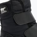 Sorel Whitney II Strap WP junior stivali da neve nero/sale marino 13