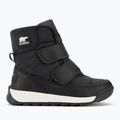 Sorel Whitney II Strap WP junior stivali da neve nero/sale marino 2