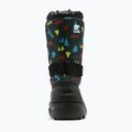 Sorel Flurry Print Boys nero/nero stivali da neve per bambini 4