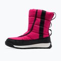 Sorel Outh Whitney II Puffy Mid stivali da neve per bambini rosa cactus/nero 9