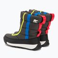 Sorel Outh Whitney II Puffy Mid jet/nero stivali da neve per bambini 3