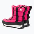 Sorel Outh Whitney II Puffy Mid junior stivali da neve rosa cactus/nero 3