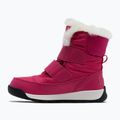 Sorel Whitney II Strap WP junior stivali da neve rosa cactus/nero 8