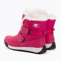 Sorel Whitney II Strap WP junior stivali da neve rosa cactus/nero 3