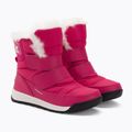 Sorel Whitney II Strap WP junior stivali da neve rosa cactus/nero 4