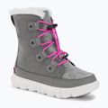 Sorel Sorel Explorer Lace cava/lavanda brillante stivali da neve junior