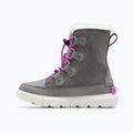 Sorel Sorel Explorer Lace cava/lavanda brillante stivali da neve junior 8