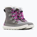 Sorel Sorel Explorer Lace cava/lavanda brillante stivali da neve junior 9