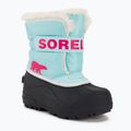 Sorel Snow Commander junior stivali da neve ocean surf/cactus rosa
