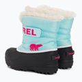 Sorel Snow Commander junior stivali da neve ocean surf/cactus rosa 3