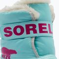 Sorel Snow Commander junior stivali da neve ocean surf/cactus rosa 13