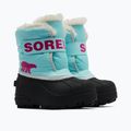 Sorel Snow Commander stivali da neve per bambini ocean surf/cactus rosa 7