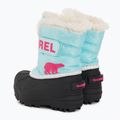 Sorel Snow Commander stivali da neve per bambini ocean surf/cactus rosa 3