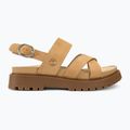 Timberland Clairemont Way sandali da donna in nabuk beige medio 2