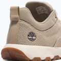 Timberland Uomo Winsor Park Low Lace scarpe in maglia beige chiaro 8