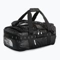 Borsa da viaggio The North Face Base Camp Voyager Duffel 42 l nero/bianco