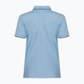 Polo da donna Napapijri E-Nina blu chiaro 6