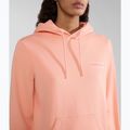 Napapijri B-Iaato H felpa rosa salmone damsack 4