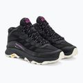 Scarpe da trekking da donna Merrell Moab Speed Mid GTX nero 4