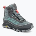 Stivali da trekking da donna Merrell Moab Speed Thermo Mid WP monumento