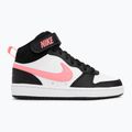 Nike Court Borough Mid 2 nero/impulso del tramonto/bianco scarpe da bambino 2