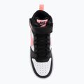 Nike Court Borough Mid 2 nero/impulso del tramonto/bianco scarpe da bambino 5