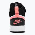 Nike Court Borough Mid 2 nero/impulso del tramonto/bianco scarpe da bambino 6