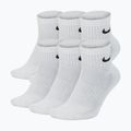 Calzini Nike Everyday Cushioned 6 paia white/black
