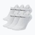 Skarpety Nike Everyday Cushioned No-Show 6 par white/black