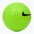 Pallone da calcioNike Pitch Team calcio dimensioni 4 verde elettrico / nero 2