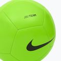 Pallone da calcioNike Pitch Team calcio dimensioni 4 verde elettrico / nero 3