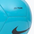 Pallone da calcio Nike Pitch Team calcio dimensioni 4 blu fury / nero 3